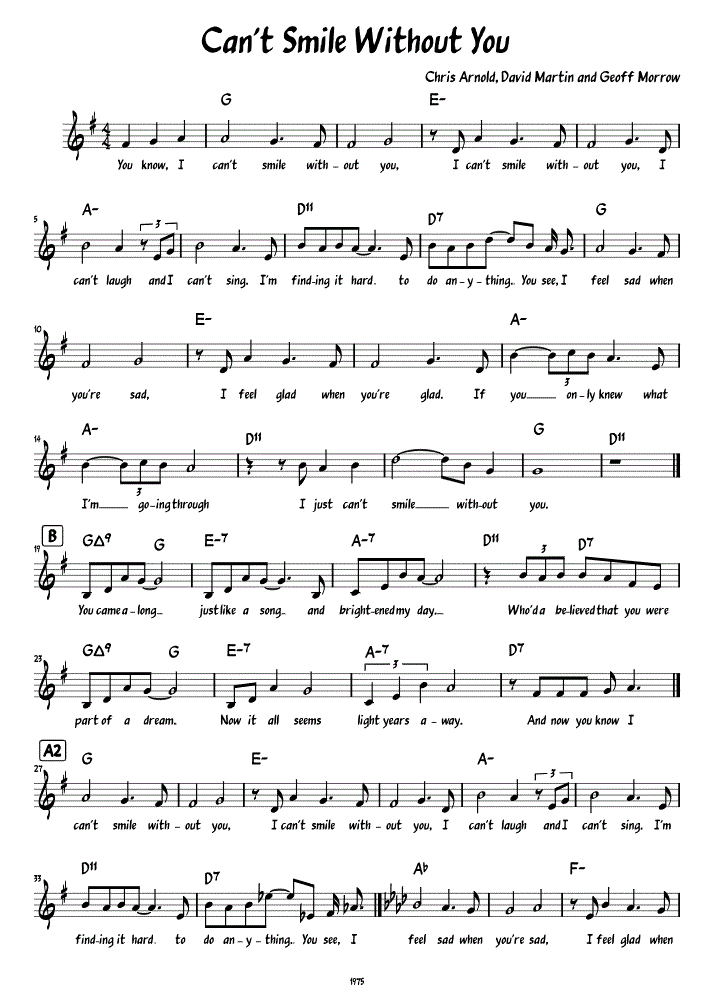 Sheet Music